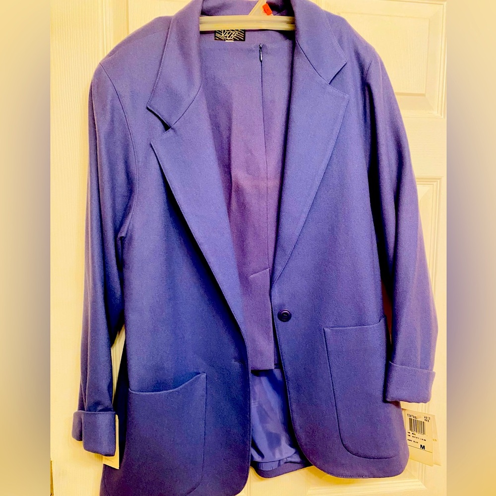 Women’s Vintage Blue Skirt/Suit (Made In USA)